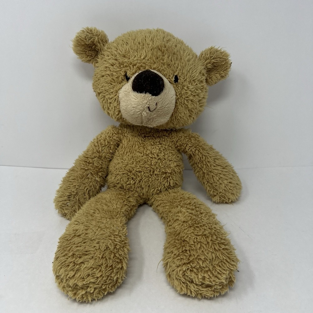 Gund Fuzzy Bear Plush Beige Stuffed Animal Toy 6047547